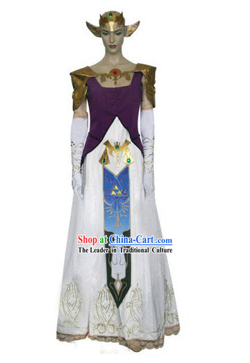 Twilight Princess Princess Zelda Costume from The Ocarina of Time