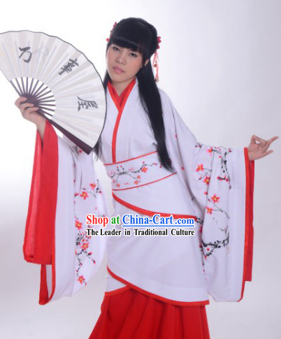 Free Shipping Ancient Chinese Apparel Imperial Beauty Plum Blossom Clothes