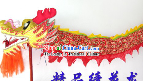 Handmade Chinese Classical Embroidery Dragon Dance Costumes