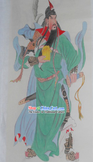 Chinese Traditional Yue Fei Painting