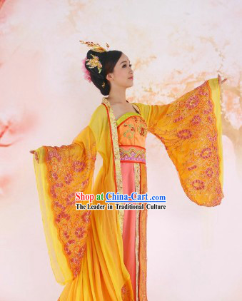 Ancient Chinese Stage Performance Style Empress Costumes