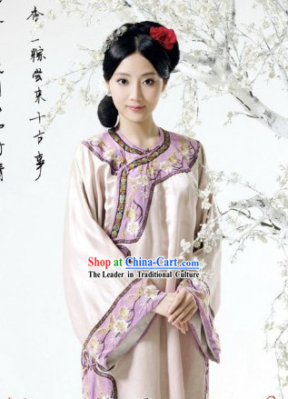 Chinese Manchu Minority Princess Clothing