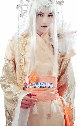 Ancient Chinese Electronic Game Prince Cosplay Costume Complete Set for Men