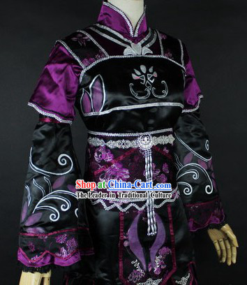 Ancient Chinese Purple LOLI COS COSPLAY Costumes for Women