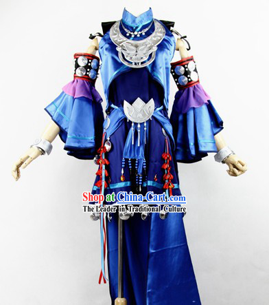 Traditional Ancient Chinese Xian Jian Qi TVB Drama Yuan Princess Costumes for Women
