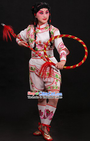 Nezha Divine Warrior in Chinese Mythology Costumes Complete Set