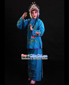 Traditional Chinese Opera Servant Costume