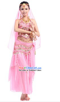 Stage Performance Pilates Dancing Costumes Complete Set for Women
