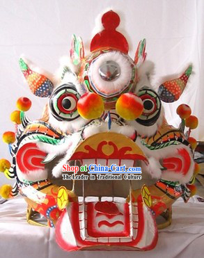Supreme Chinese Festival Celebration Kylin Dance Costumes Complete Set