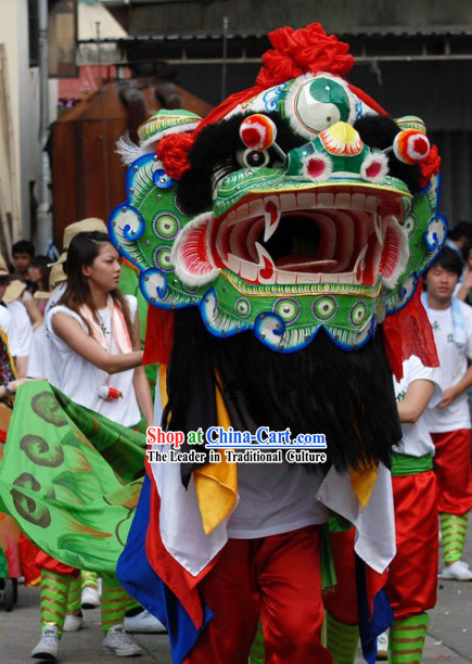 Ancient Chinese Style Kylin Dance Costumes Complete Set