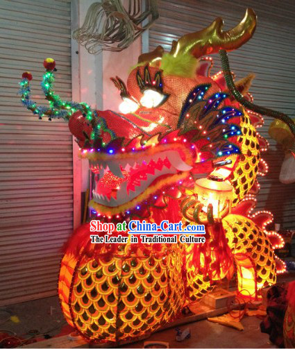 Display and Parade Chinese New Year Shopping Malls or Museums Use Dragon Dance Arts and Crafts