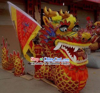 Show Performance and Parade Chinese New Year Stool Dragon Dancing Costumes Arts and Crafts