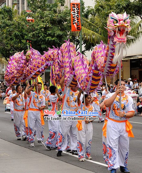 World Luminous Dragon Dance Championship Costumes Complete Set