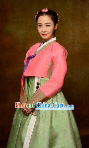 Traditional Korean Hanbok Dress Complete Set