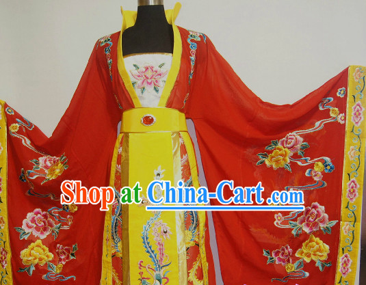 Chinese Stage Performance Princess High Collar Costume