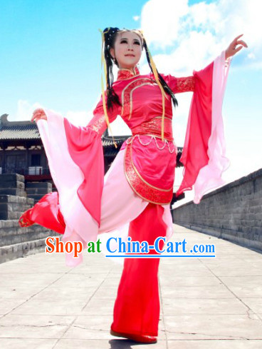 Chinese Folk Dance Costumes for School Girls