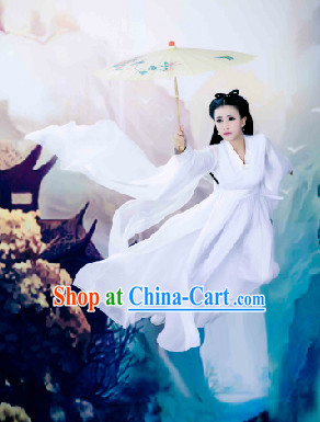 Ancient Chinese White Lady Costumes