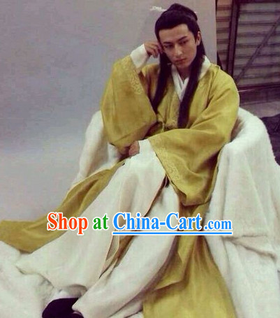 Ancient China Han Dynasty Royal Hanfu Clothes for Men