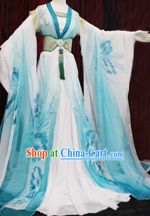 Traditional Chinese Hanfu Attire Complete Set