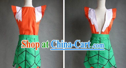 Chinese Stage Performance Gourd Dolls Costumes