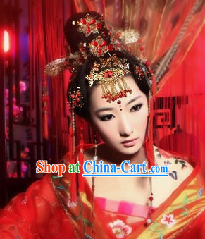Chinese Classical Wedding Bridal Hair Accessories