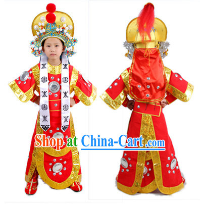 Hua Mulan Costumes and Helmet