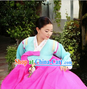 Korean Traditional Female Hanbok Clothes