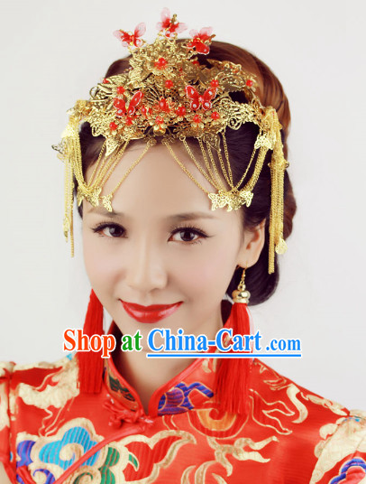 Chinese Classical Wedding Phoenix Coronet