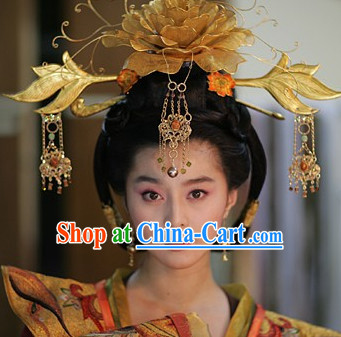 Yang Guifei Hair Accessories and Wig