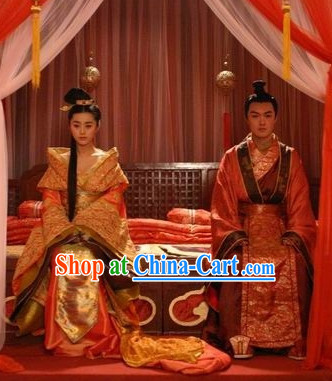 Chinese Traditional Wedding Outfits 2 Sets