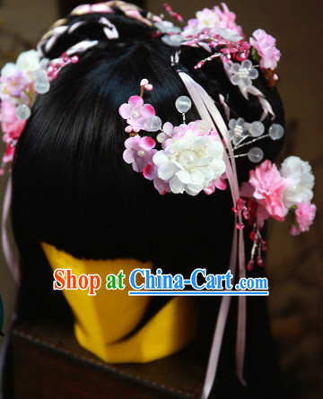 Ancient Chinese Pink Hair Accessories