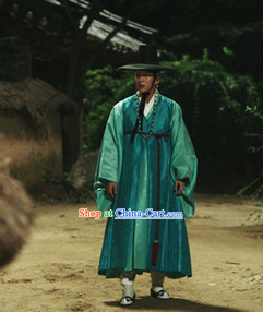 Korean Traditional Clothes and Hat for Boys