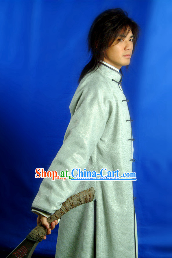 Chinese Traditional Gong Fu Master Costumes for Men