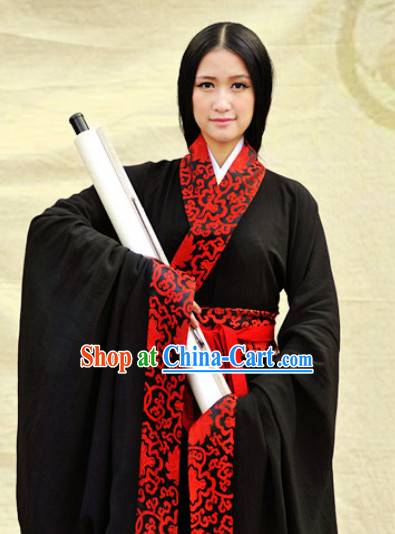 Made-to-measure Han Dynasty Traditional Clothes Complete Set for Women