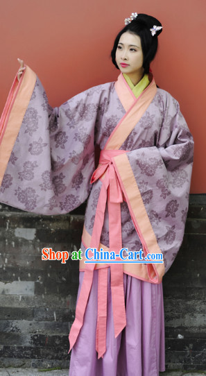 Han Dynasty Traditional Clothes for Girls