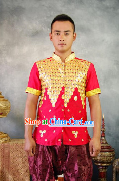 Southeast Asia Traditional Thailand Dress for Men