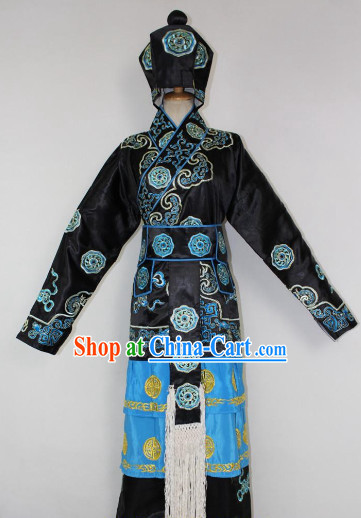 Ancient Stage Opera Wu Song Costumes and Hat