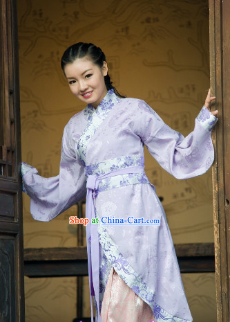 Traditional Chinese Long Clothes for Girl