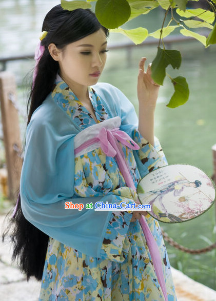 Traditional Chinese Classical Dancing Suit for Girls