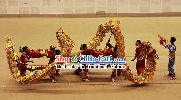 Supreme Chinese New Year Parade Chongqing Tongliang Dragon Dance Costumes Complete Set