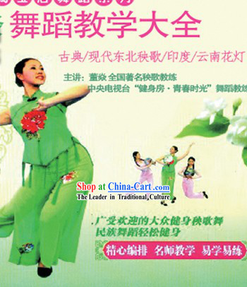 15 VCD Teaching of Chinese Classical Dance Modern Dance Dongbei Yangge Yunnan Flower Lantern Dance