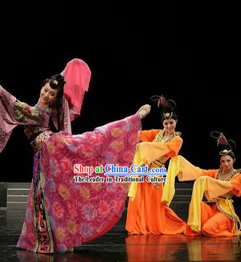 4 VCD Teaching of Chinese Classical Ancient Wide Sleeves Dance