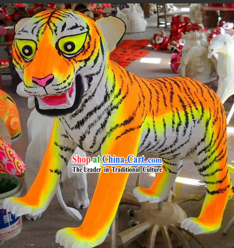 Tiger Year Display Arts of Twelve Sheng Xiao 12 Symbolic Animals Associated with A 12 Year Cycle
