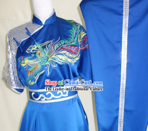 Professional Dragon Dance Competition and Performance Silk Martial Arts Suits for Adults or Children
