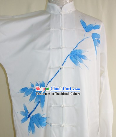 Hand Painted Bamboo Martial Art Dresses, Sportswear _ Accessories