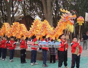 Dragon Dance Costumes Complete Set for Eight Students