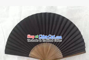 Chinese Opera Hua Dan Black Fan