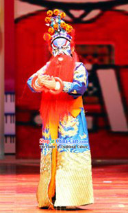Traditional Chinese Peking Opera Hero Costumes for Kids