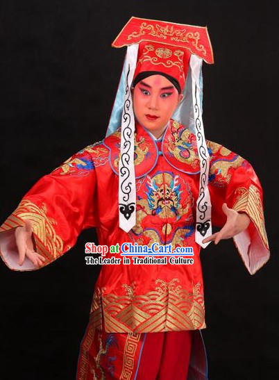 Traditional Chinese Dragon Embroidery Dance Costumes