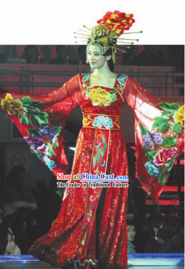 Tang Dynasty Imperial Royal Dance Costumes for Both Student and Professional Dancers